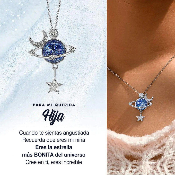 Collar de Estrella Para Tu Hija En Plata
