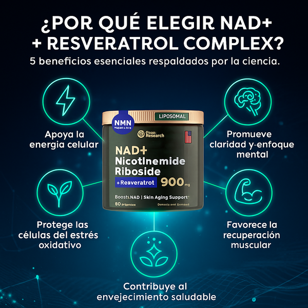 NAD Resveratrol - Cápsulas