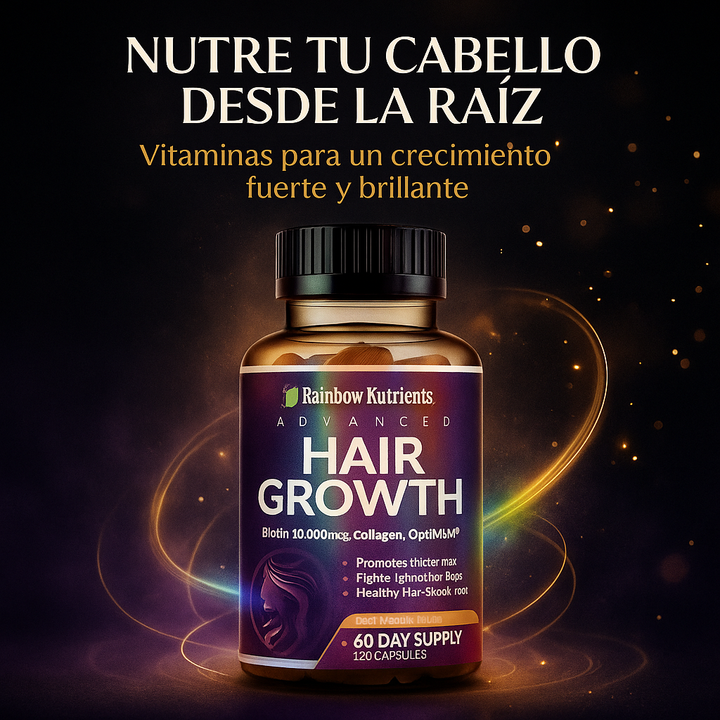 Hair Growth - Vitaminas para el crecimiento del cabello