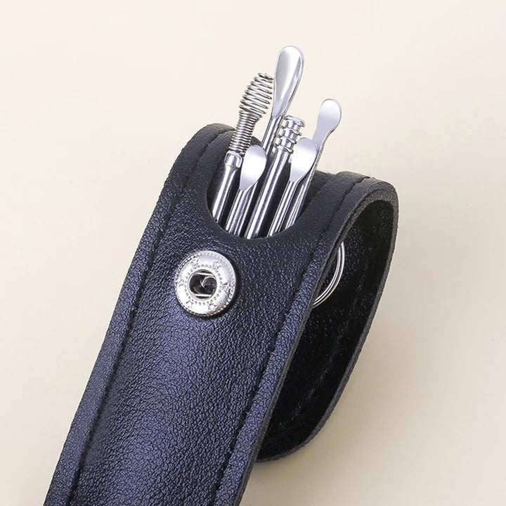 Kit de Limpieza de Oídos Acero Inoxidable