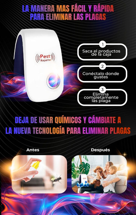 RepelSonic® - Repelente Ultrasónico