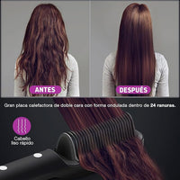 Cepillo Alisador y Rizador 2 en 1