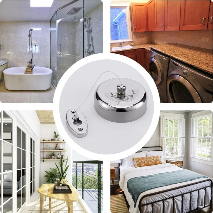 TendaFlex™ - Tendedero Retráctil