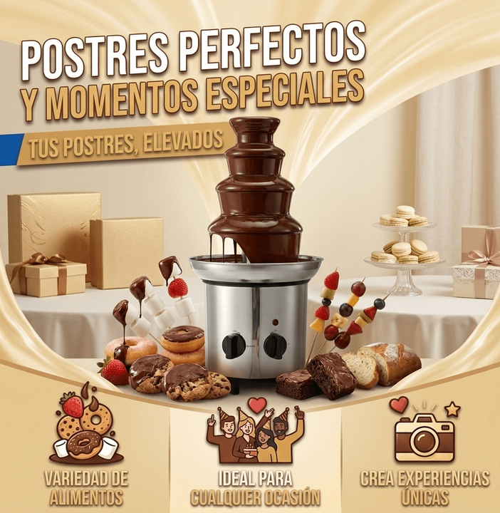 ChocoExperience™ - Fuente de chocolate