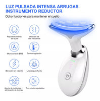 Masajeador facial y reductor papada - Luz led