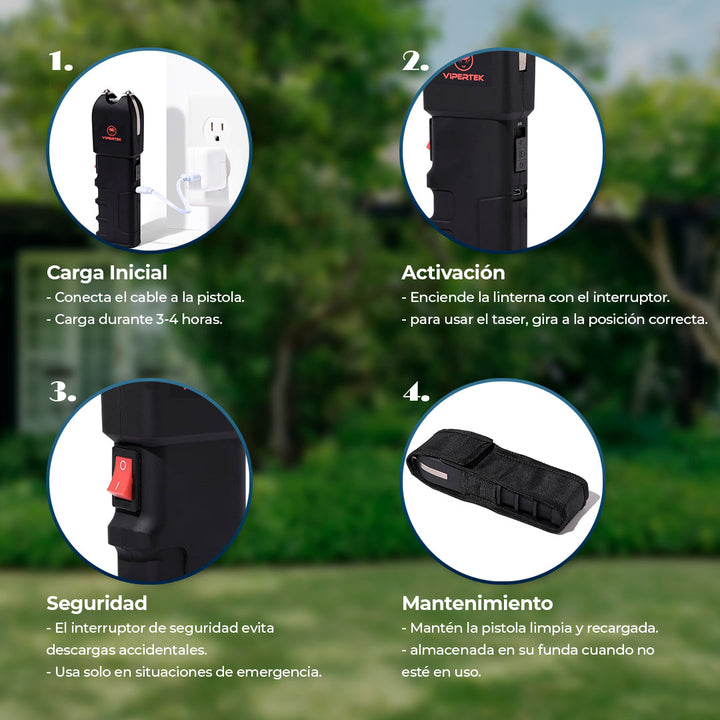 Linterna Táctica de autodefensa ⚡