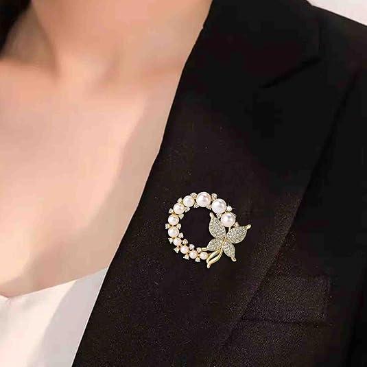 Hermoso Broche Oro "Mariposa Monarca🦋"