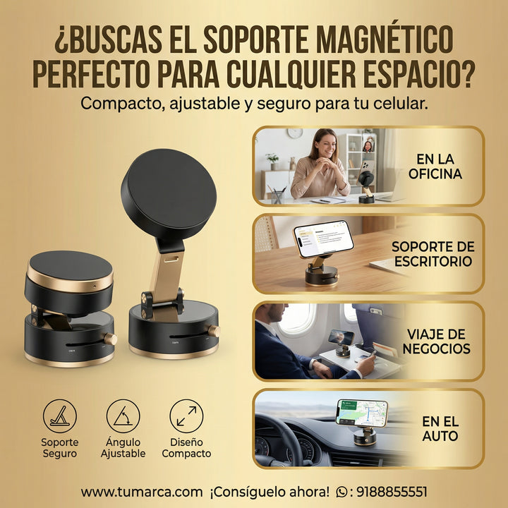 Soporte celular magnetico