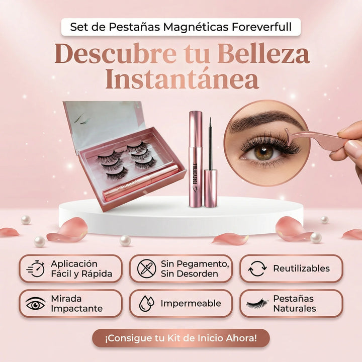 Kit de Pestañas Magnéticas