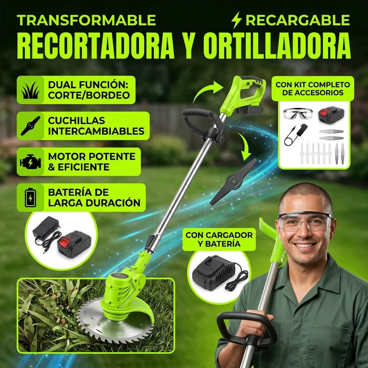 Podadora VoltX - recargable + KIT 12 Accesorios