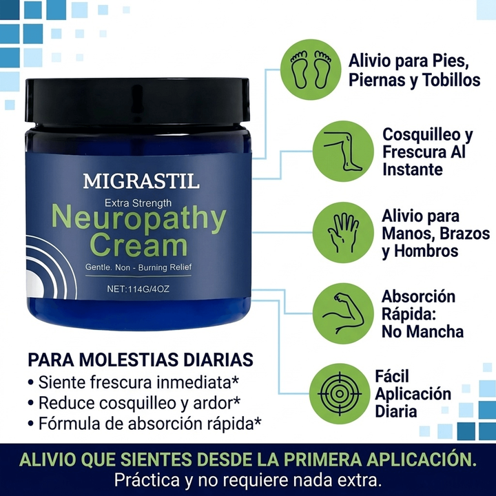 Crema Migrastil - Neuropatía