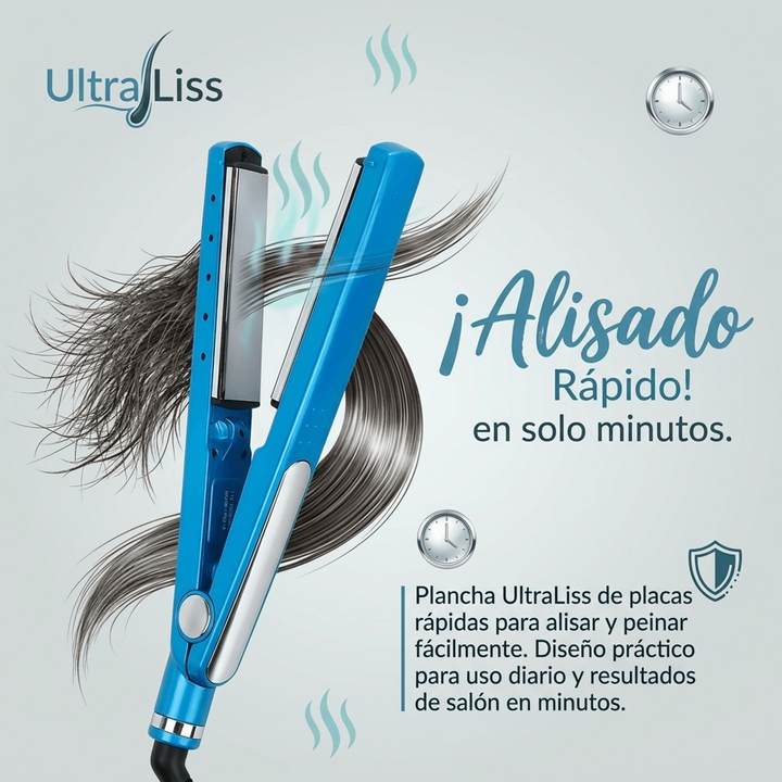 UltraLiss™ - Plancha de Titanio para Cabello