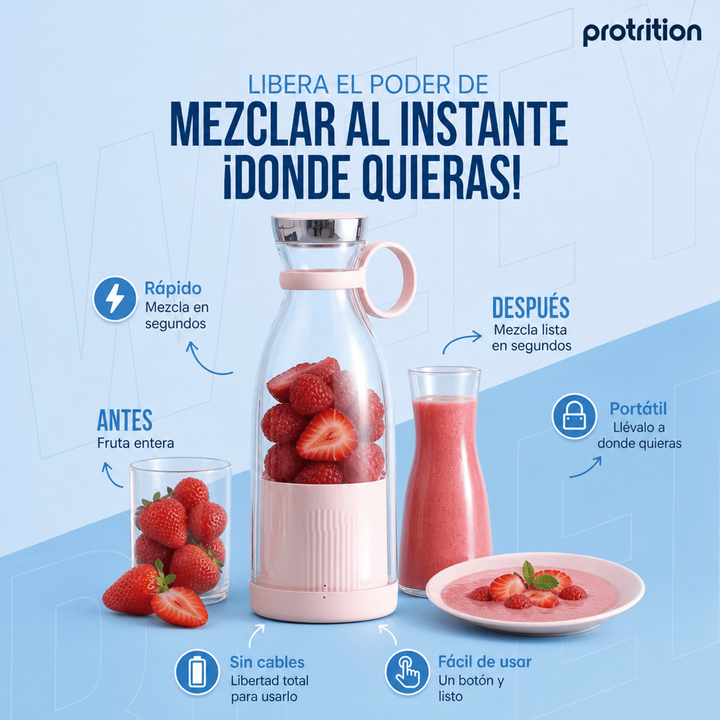 Vaso Licuadora Portatil
