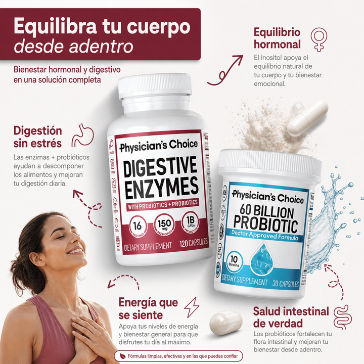 Kit Probioticos Enzimas - Salud Intestinal