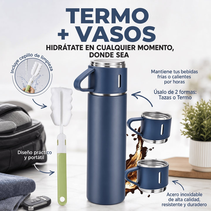 Combo Termo + Vasos