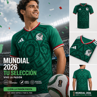 Camiseta Mexicana Mundial 2026