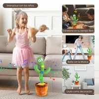 Cactus Bailarín Parlante🌵 – Repite y Anima 🎶