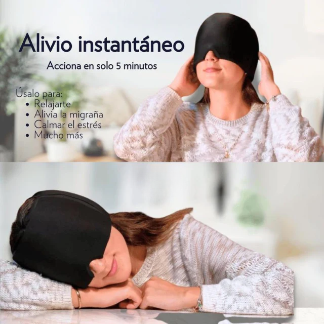 Gorro de Gel - anti migraña