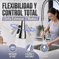AquaControl™ - Grifo Rociador Multifuncional