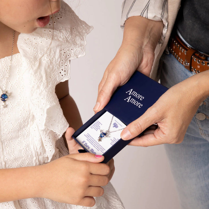 Collar de Estrella Para Tu Hija En Plata