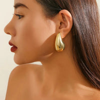 Aretes de Gota Grande 14K