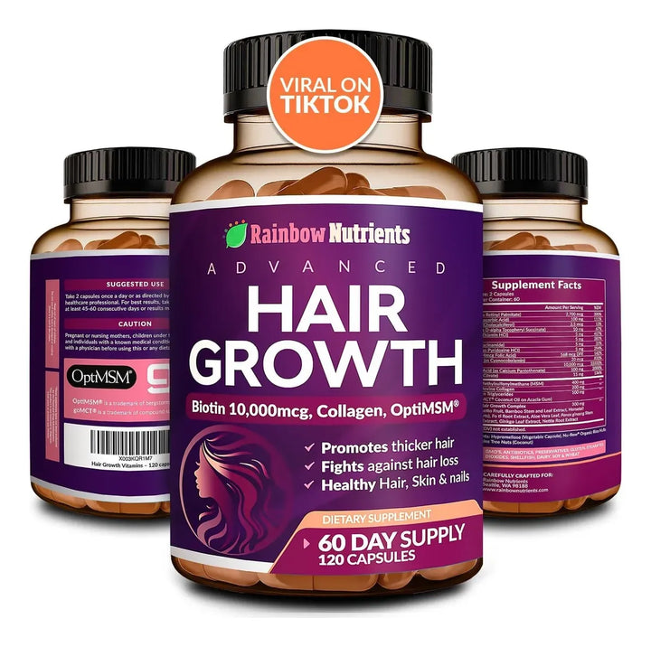 Hair Growth - Vitaminas para el crecimiento del cabello