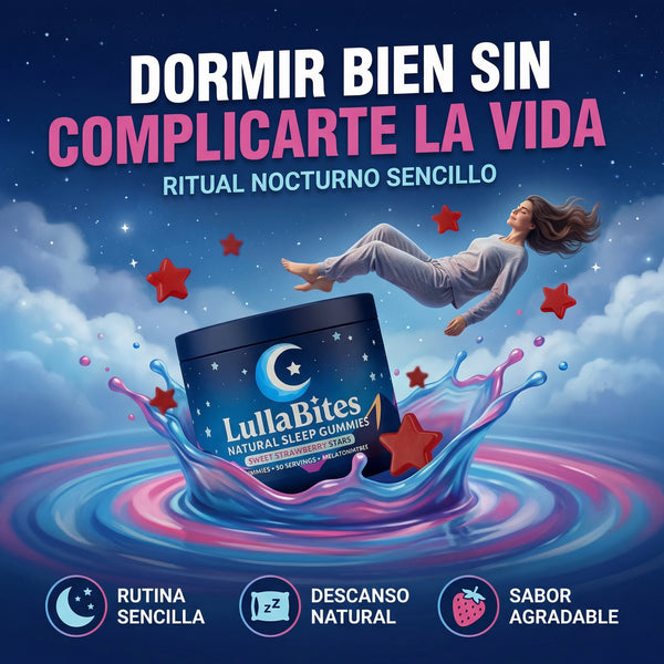 Gomitas Lullabites - Sueño más profundo y reparador