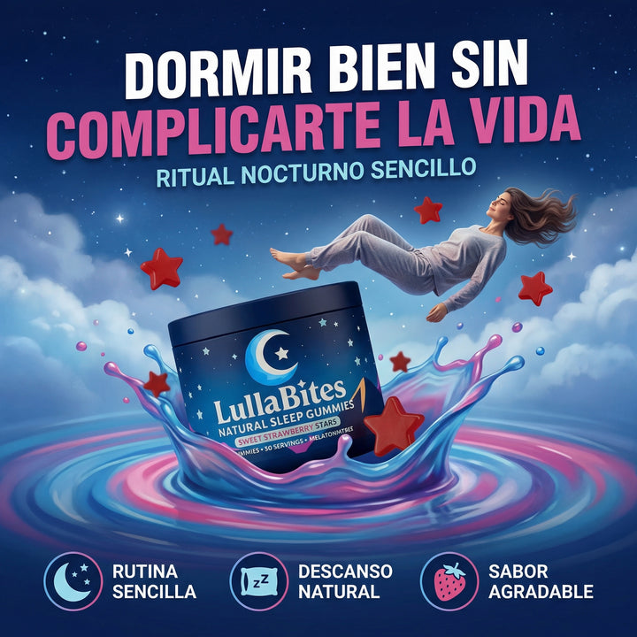 Gomitas Lullabites - Sueño más profundo y reparador