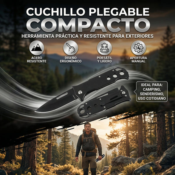 Herramienta Plegable Multiusos para Exteriores