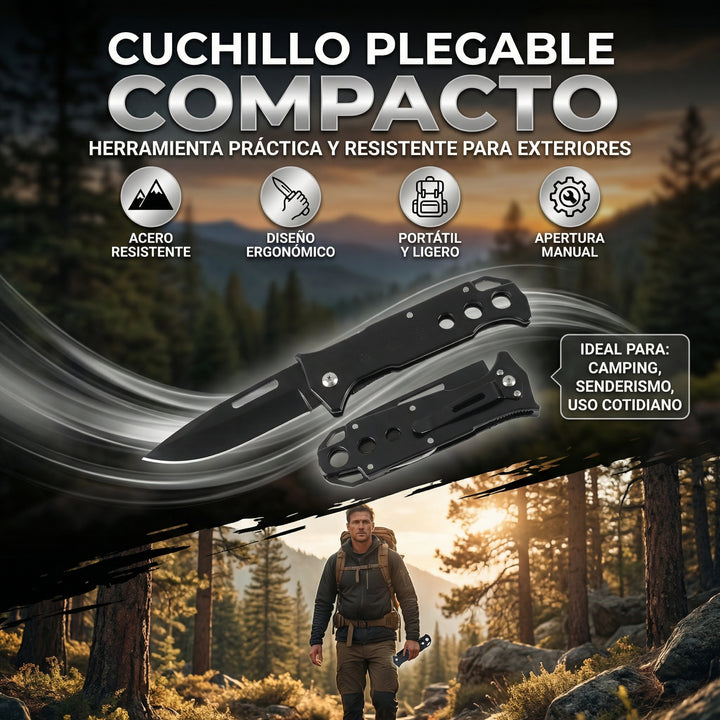Herramienta Plegable Multiusos para Exteriores