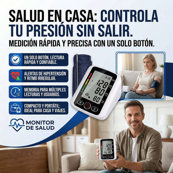 MediPresión™ - Baumanómetro Digital