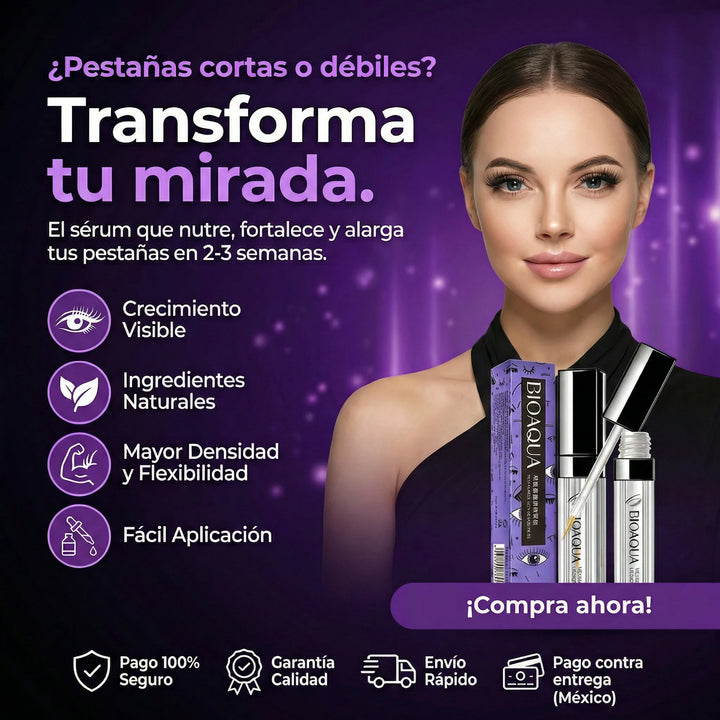 EYELASH BIOAQUA™ - Pestañas y Cejas IMPACTANTES